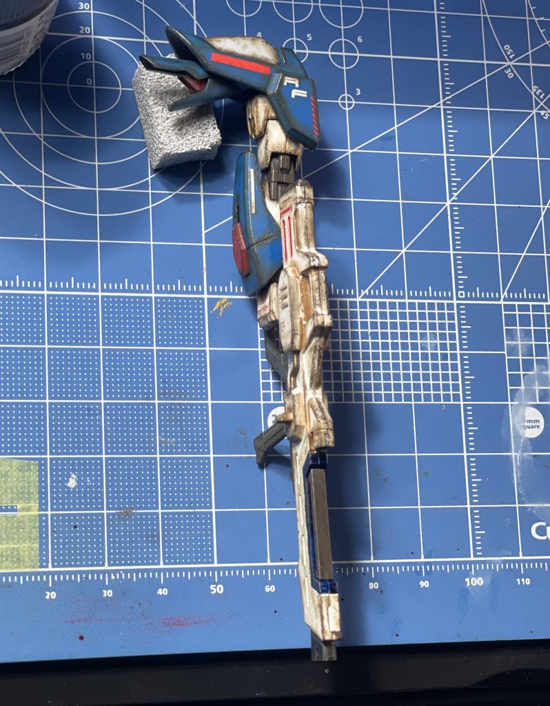 汚しチェック中もう少し追加で汚しています。