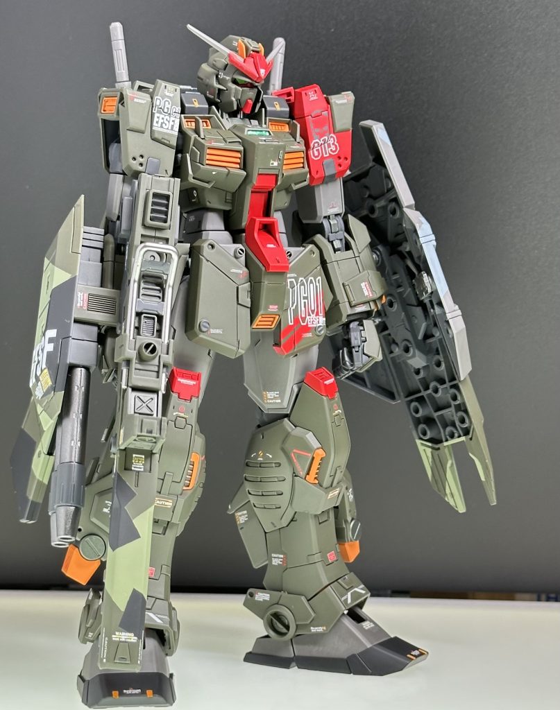 久々の完成です。やはりカラーリングが決まると気持ちいいですね