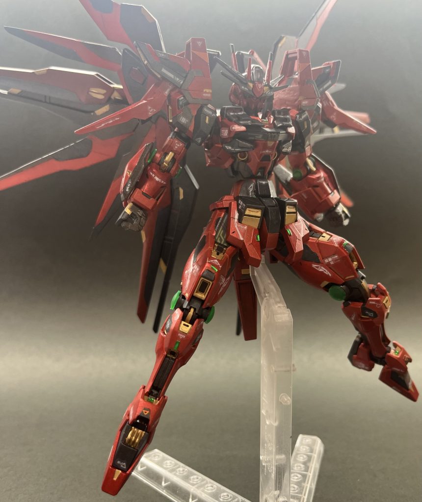 ガンダムクラースナシャ–2枚目/制作者：@kurenai00Q