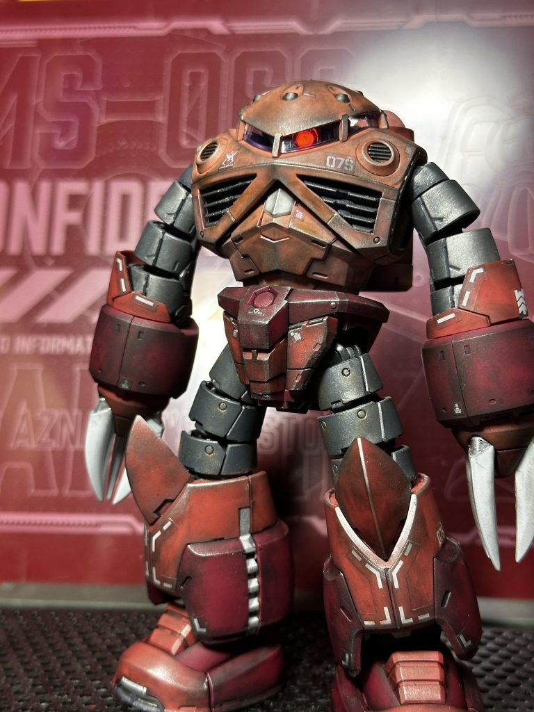 RGシャア専用ズゴック　成形色仕上げ–3枚目/制作者：よっしー@修行中