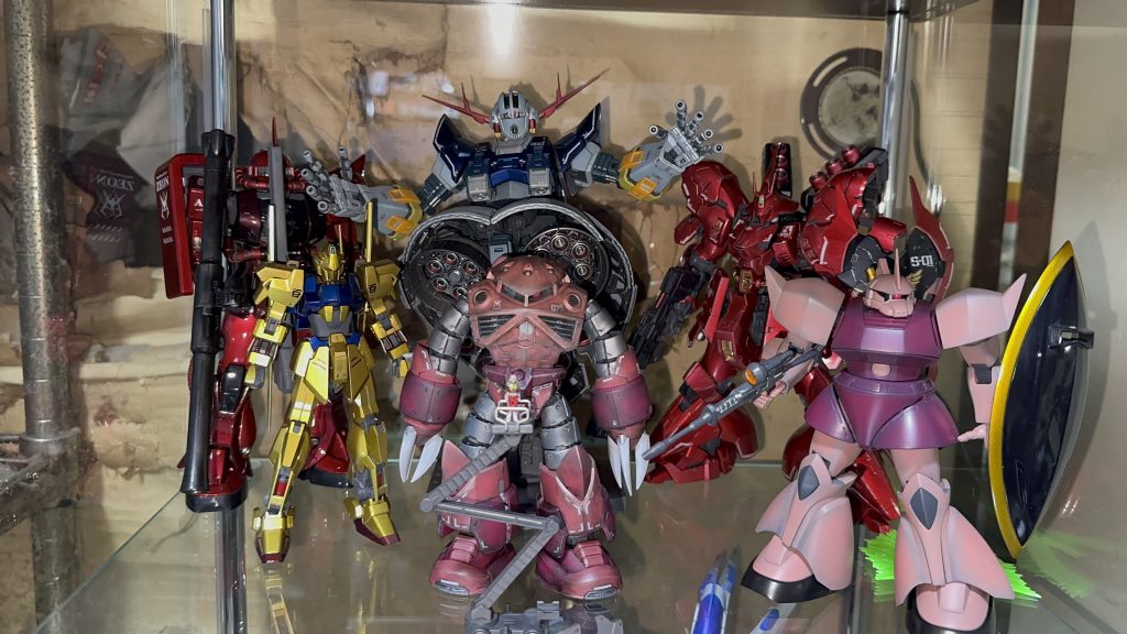 RGシャア専用ズゴック　成形色仕上げ–4枚目/制作者：よっしー@修行中