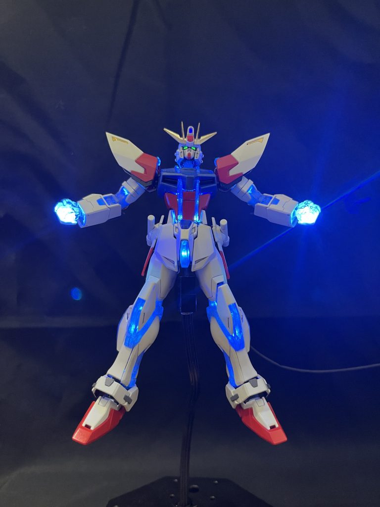 ビルドナックルモードを追加しました。拳の輝度高め、その他フレームの輝度低めに設定しました。