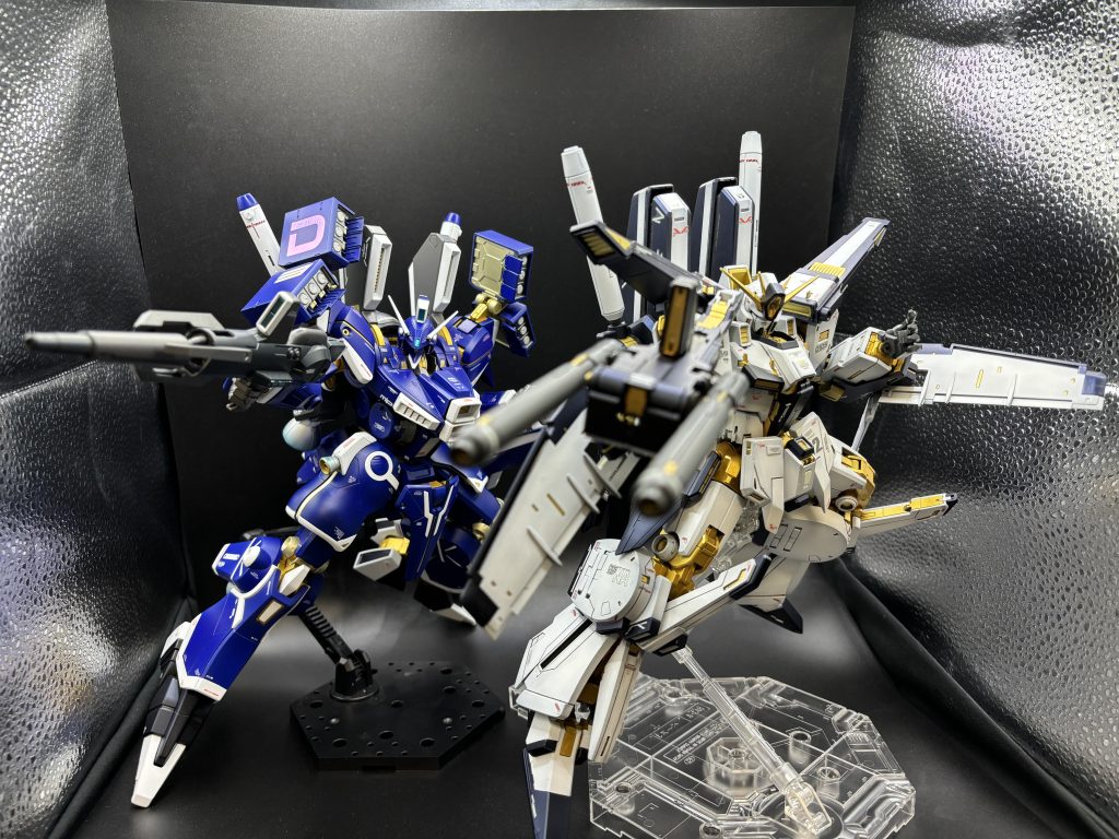 この2体を対になる作品にしたかったんです！！最後まで見てくれてありがとうございます!(´▽｀) ミスもありますが仕事忙しくて全然休みが取れなく、完成までモチベが保てなかったのが今回の敗因でした。多少ミスってもこれでいいやってなっちゃったんです。 次回は短期集中で行きたいと思います！！