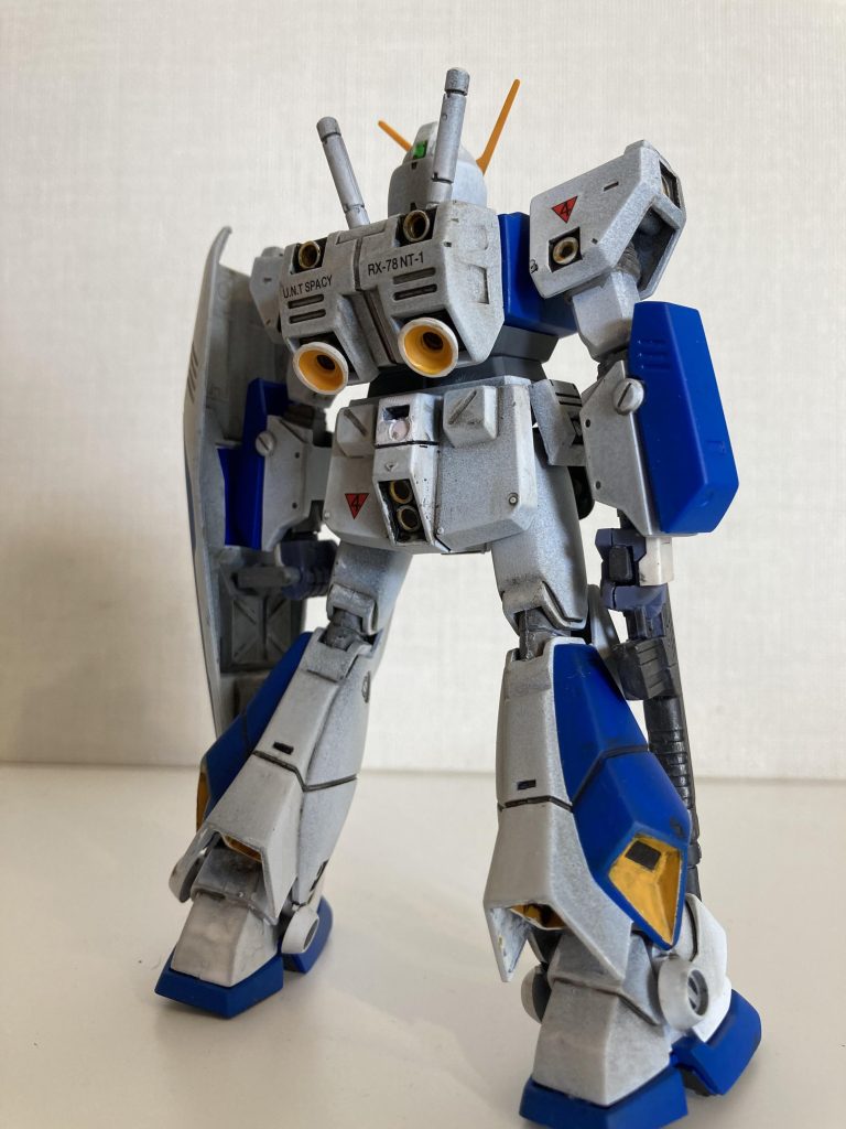 このキットは、ちょっと胴体が寸詰まりですが、味があって良いと思います。