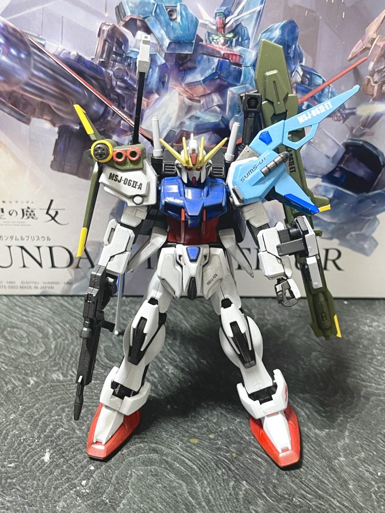 パーフェクトストライクガンダム–3枚目/制作者：しょっぺ