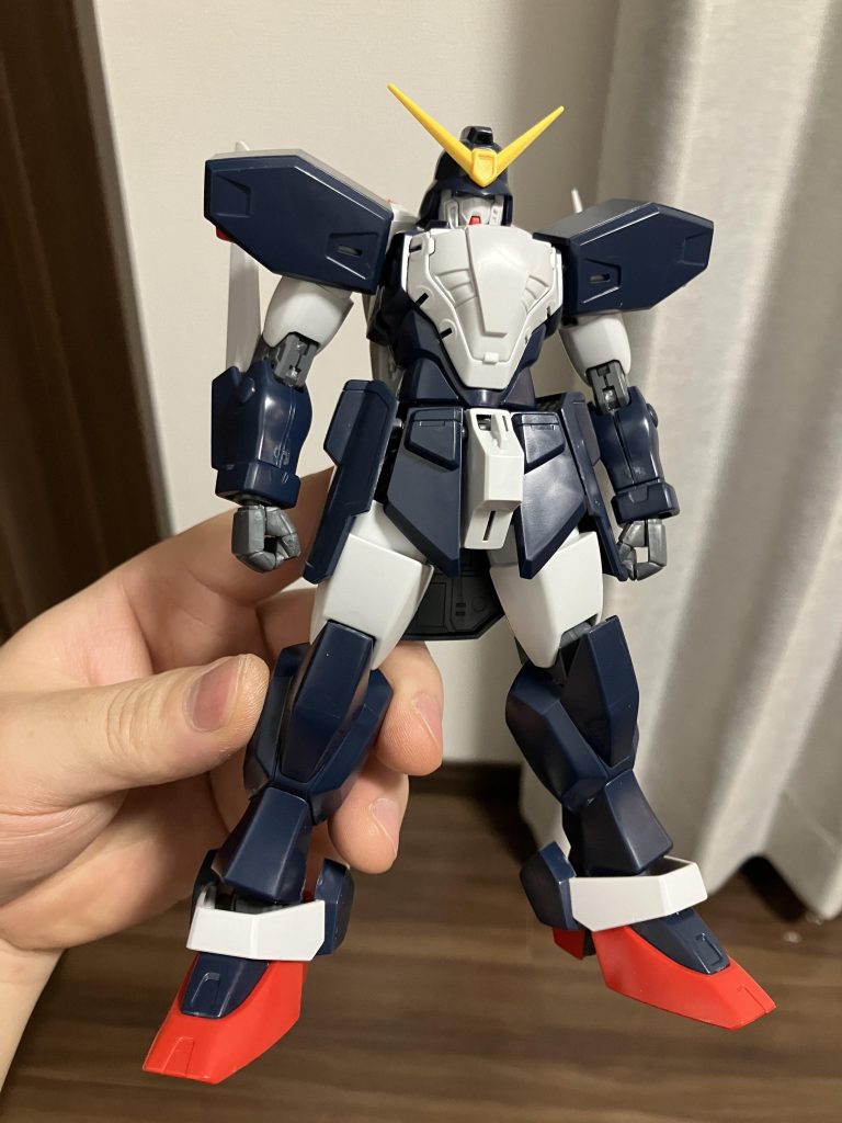 仮組み。骨太でどっしりとしていて、かっこいいです。