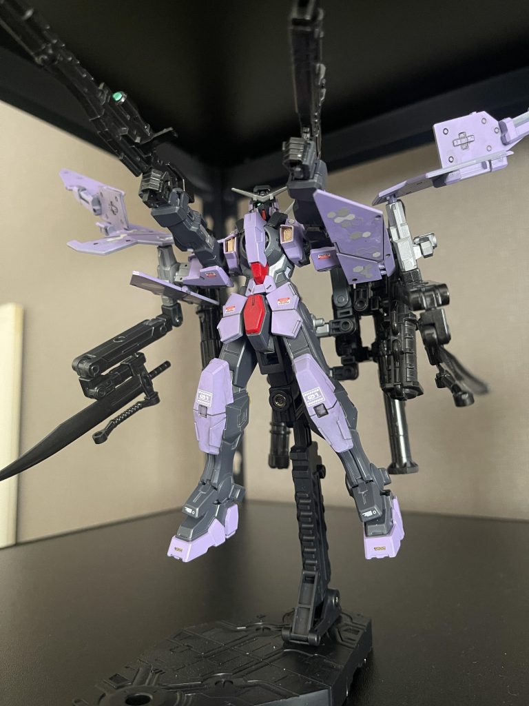 デュナメスアームアームズ全塗装–4枚目/制作者：しょっぺ