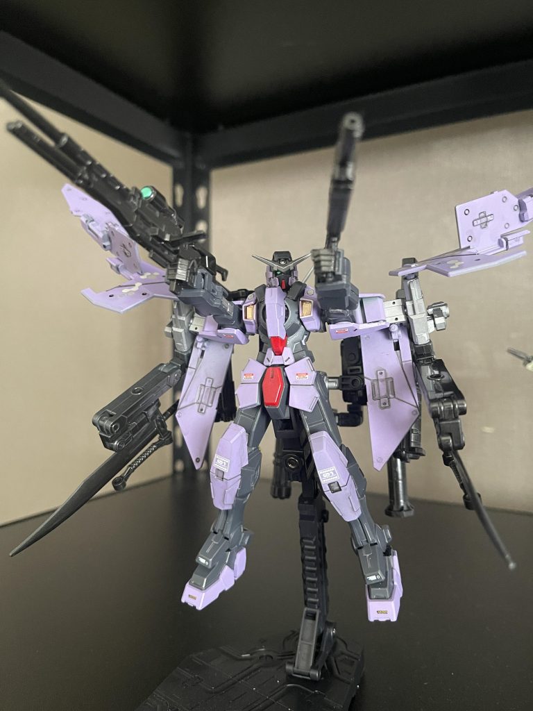 デュナメスアームアームズ全塗装–2枚目/制作者：しょっぺ
