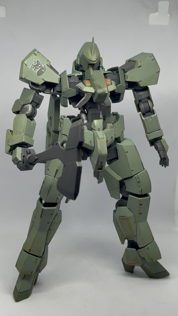 もっと派手目に汚さないと写真では分かり辛いですね。。