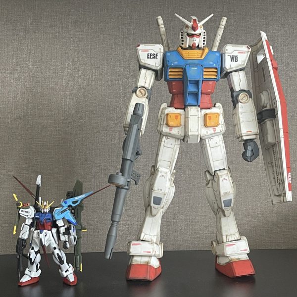 ※腰部分が逆のため後日再アップします。メガサイズ　RX-78-2 ガンダム