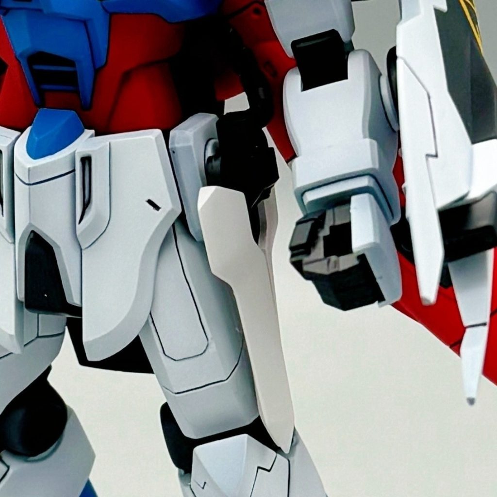 XM1 プリスティス ビームリーマー、これ本当は白だったのね。組むときに気が付いた...けどヨシッとしました。トリマー部分は武器なので固く見えるようにと思って真っ白にして本体と差別化してます。