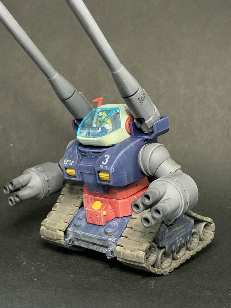 腕、キャノン砲はHGのパーツを移植