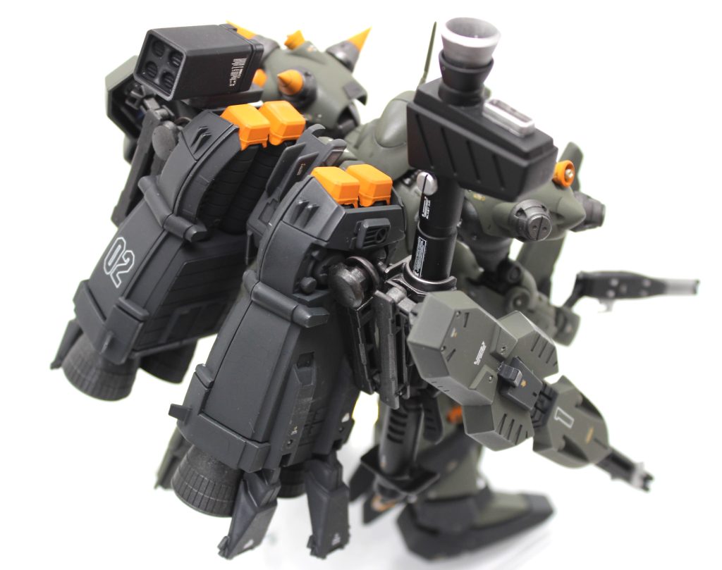 リクエストいただいたのでバックパック。ごりごりに盛りました。。なので後ろに少し反り返ってしまってます。。。