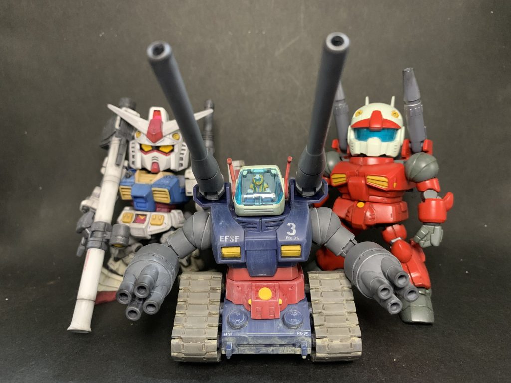 センターガンタンクの3ショット