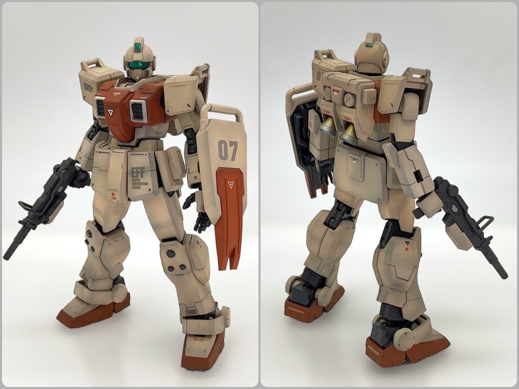 シンプルにカッコ良いので、結構気に入ってたりします。原作に程遠いという批判の声も多いですが、私はリバイブ系全般の今時感は嫌いじゃありません…細いガンキャノンだけ例外でした😅