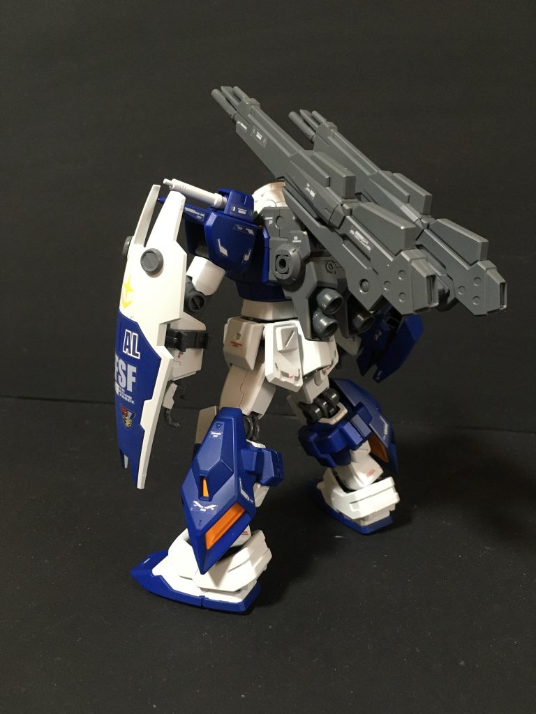 フレキシブルシールドは世界観が合わないので。。。外しています。