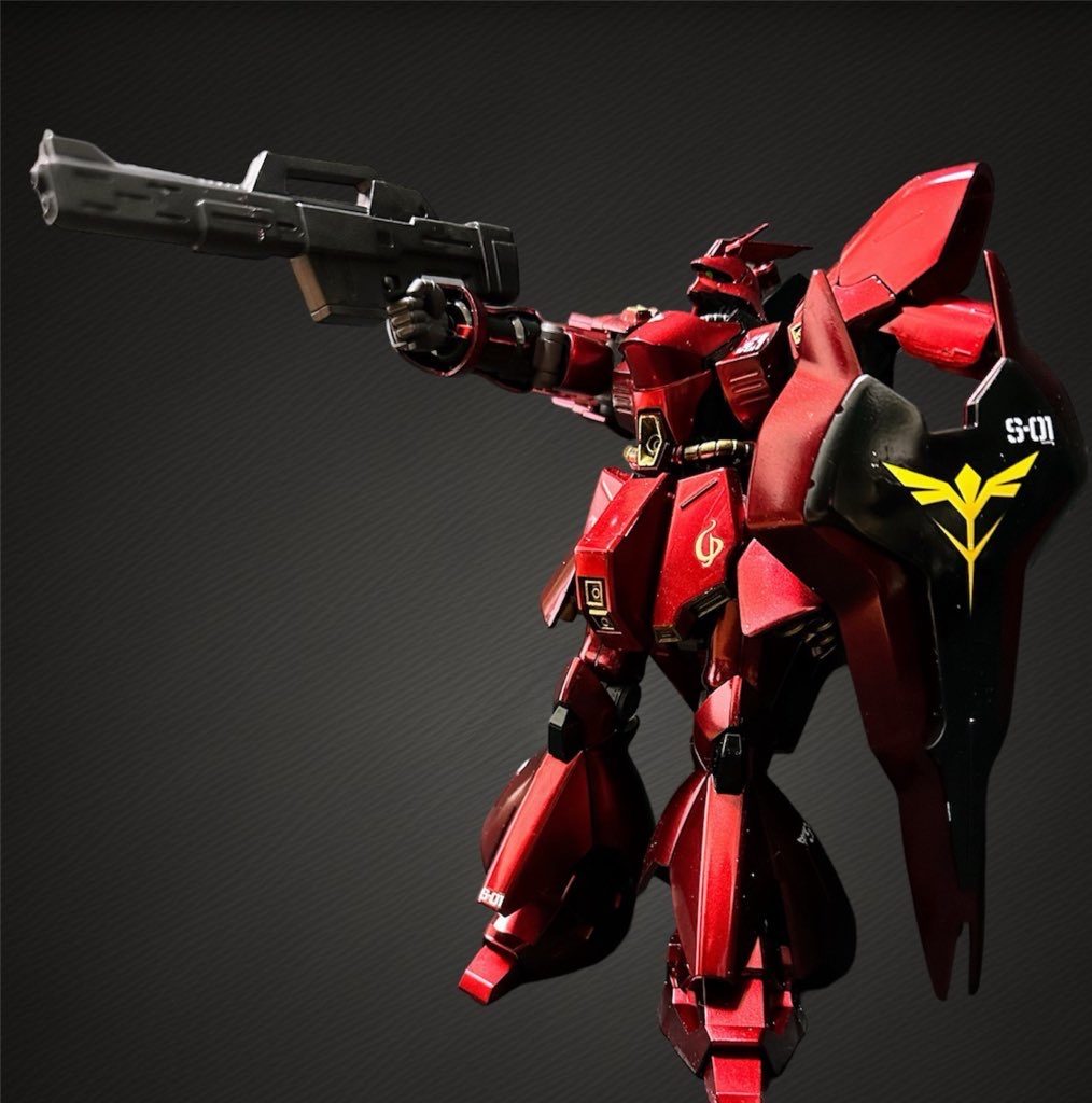 キャンディ塗装は何度か失敗してリカバリしてます。なのでいつもより時間がかかりました。