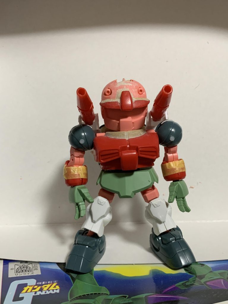 SDCSガンダムのスネパーツも使ってました。