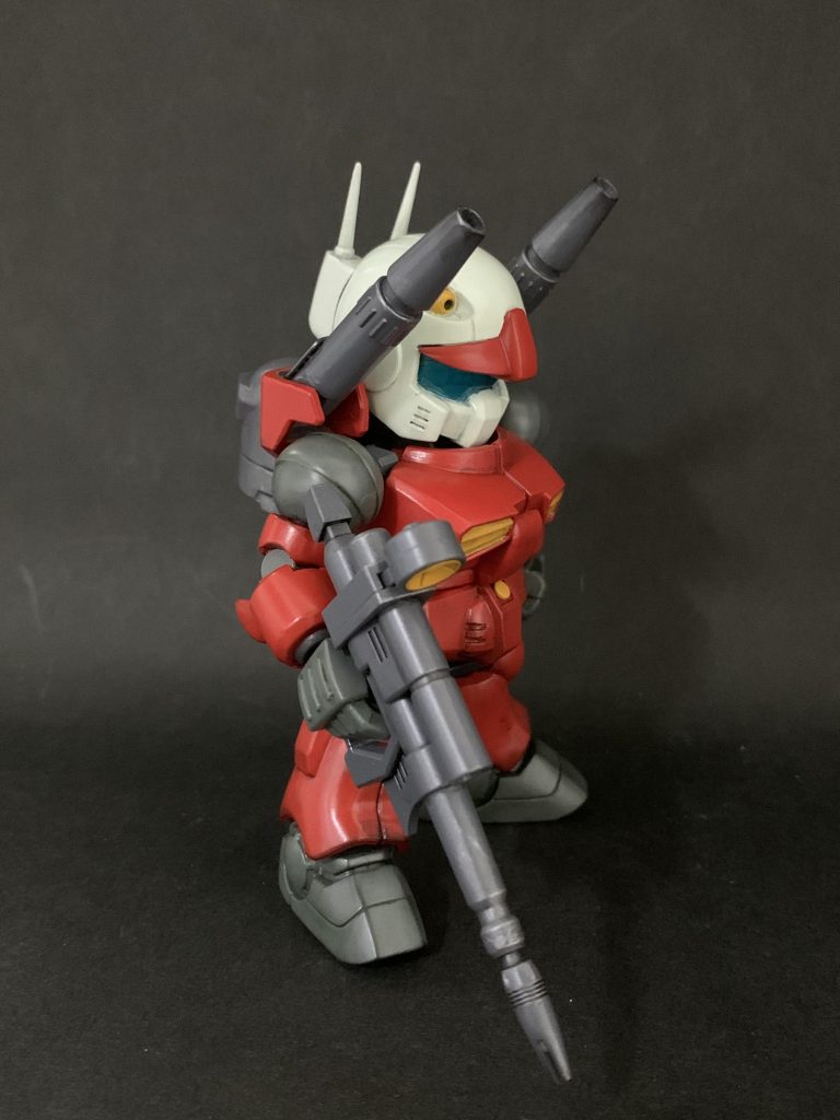 GジェネBB戦士、旧キット、HG、SDCSジムヘッド等がベースです。