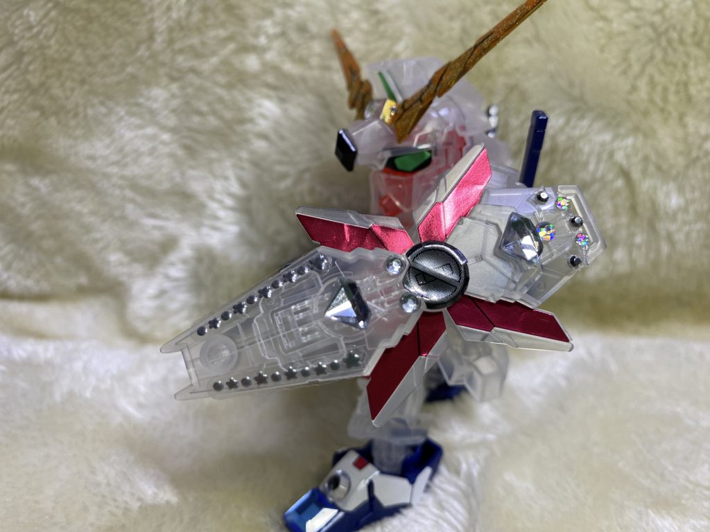 ガードするポーズもとってみました！