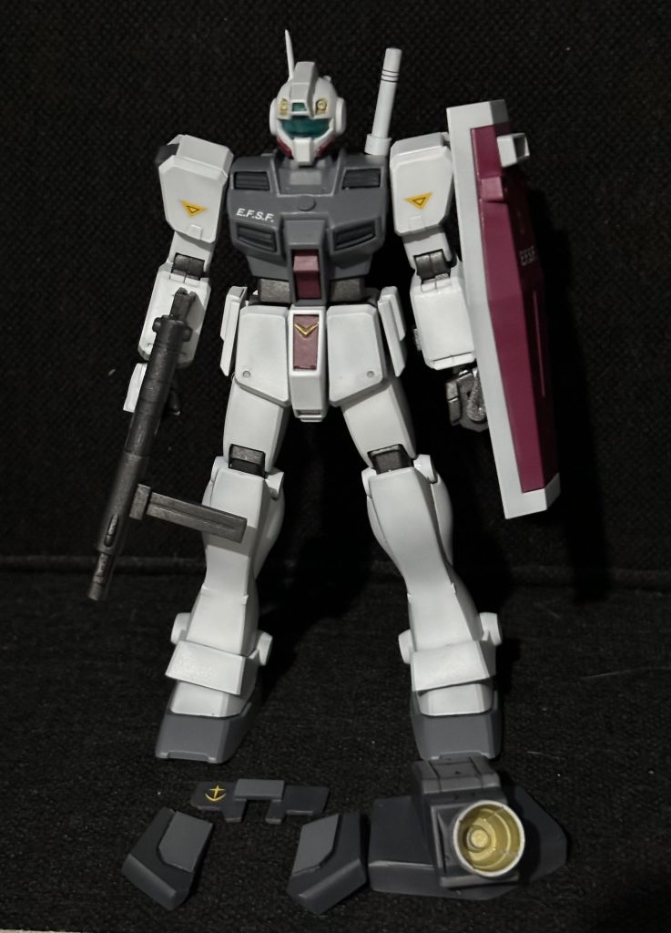 ライトアーマーは脱着可能です!ネオジム磁石で止めているので少し外れやすいのと、胴体裏側に仕込むのを忘れてしまったので外すと目立っちゃうのが難点です😓