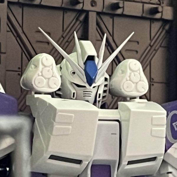 アナハイム　フォン・ブラウンMS開発工廠格納庫ジオラマ♪  MG  FA-93  ν GUNDAM ver.ka HWS装備仕様オリジナルカラーver. & MS格納庫ジオラマ♪✨✨✨✨✨✨✨✨✨