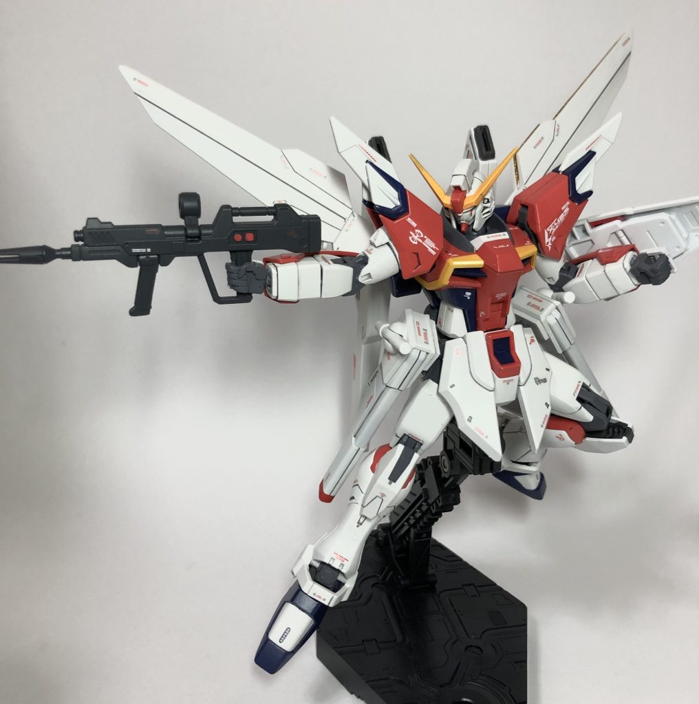 とりあえずSEED系のお決まりポーズ汗ガンプラは作っている間は楽しいけど撮影は本当に苦手です…