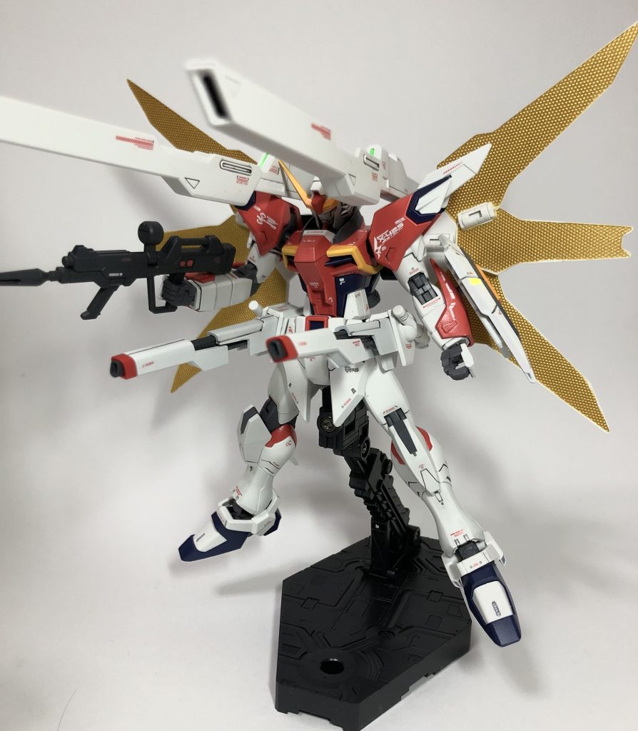 こちらも定番のハイマットフルバーストっていうのですか?家にガンスタ投稿していないフリーダム君居ますけど初めてこのポージングやりました。