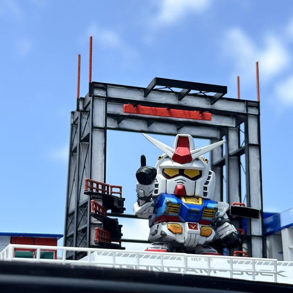 BB戦士 ガンダムF00–3枚目/制作者：ますす