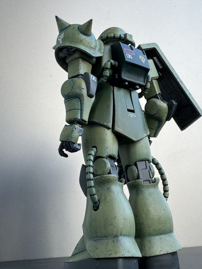 HGUC MS-06 量産型ザク–5枚目/制作者：@kazuejcom