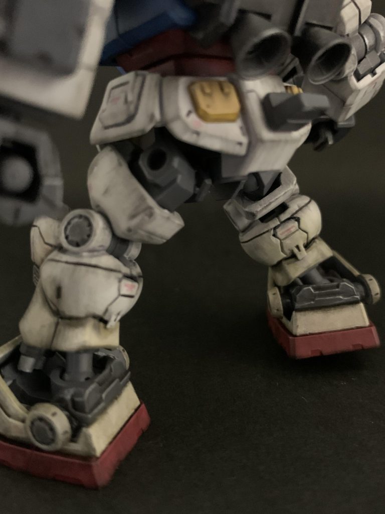 ふくらはぎ裏はパカパカします