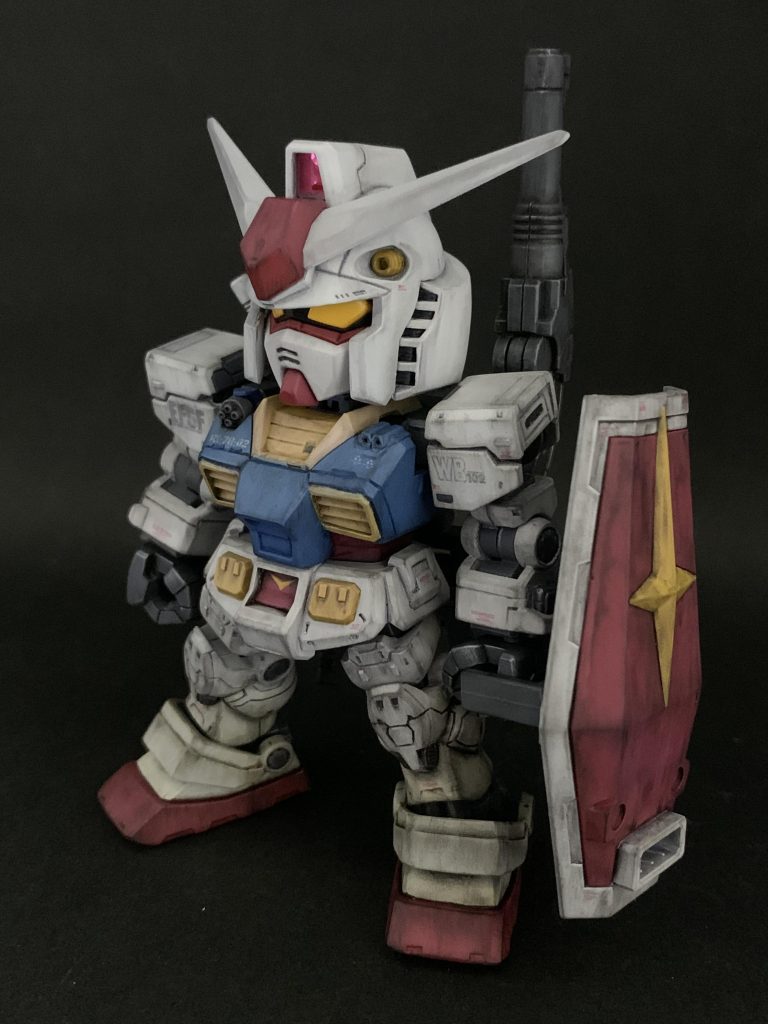 オリジン版のデザインに忠実に再現しようと試みているので、けっこうディテール多め