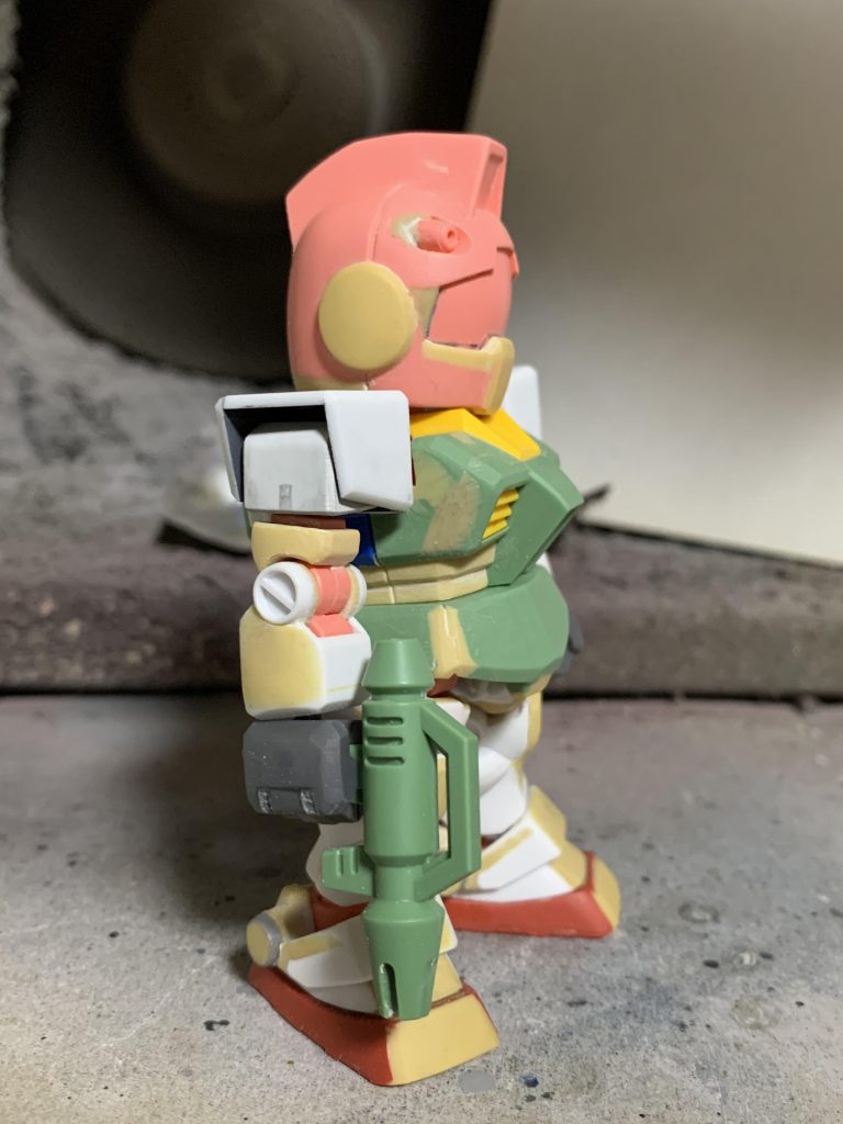 肩パーツは自作です。