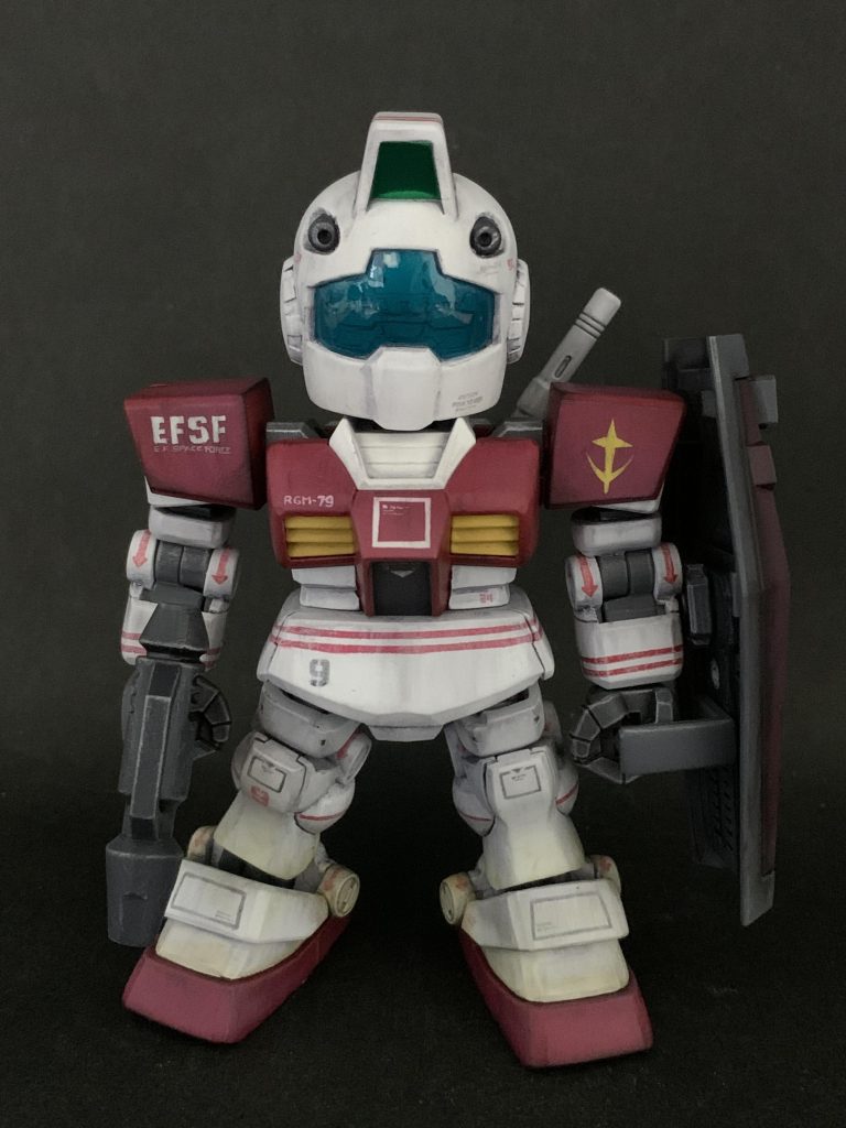 リアルタイプカラーで塗っておりますが、文字類は色鉛筆やらアクリジョンで描いてます。この頃はアクリルガッシュを使っておりませんでした。