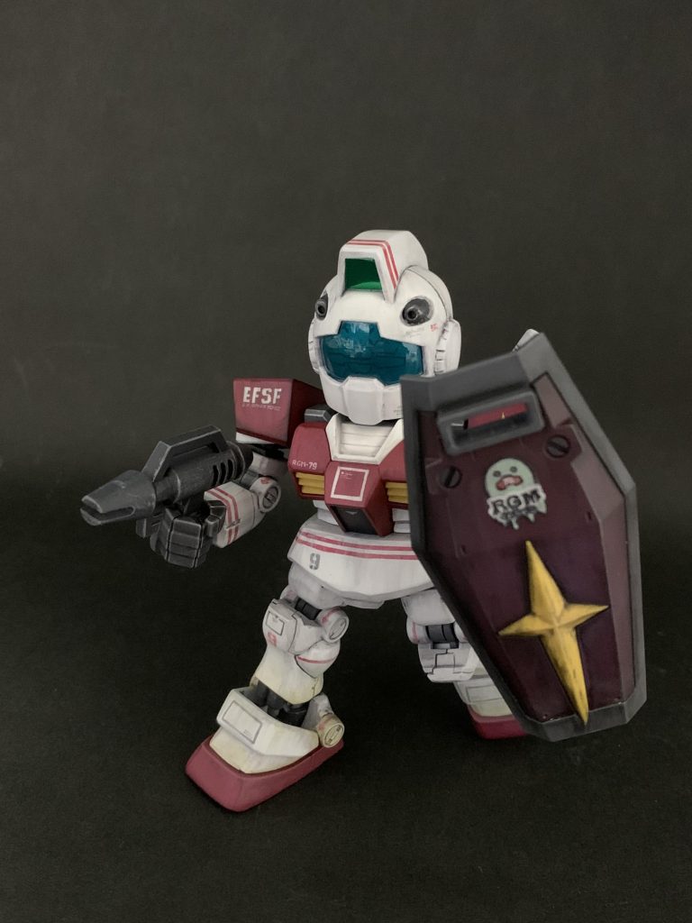 ジムっぽいポージング