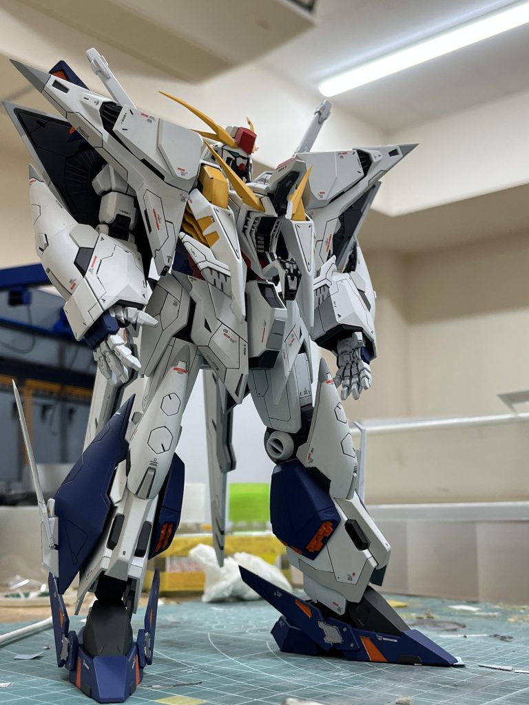 Ξガンダム本体も頑張りました！