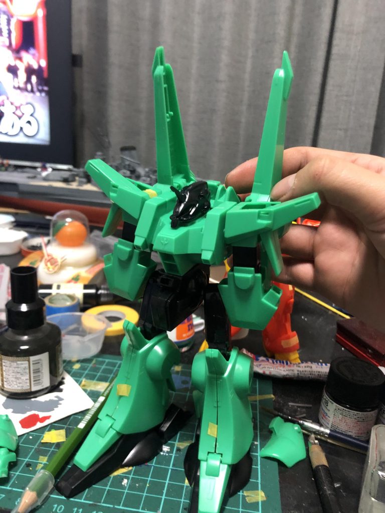 キット仮組み状態