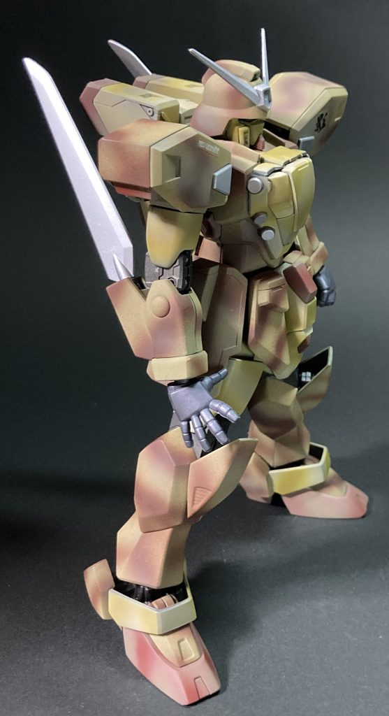 MG迷彩ガンダムシュピーゲル–9枚目/制作者：@jiyu_nitsukuruきあい模型