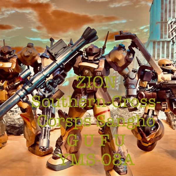 サザンクロス隊　サンホ　YMS-08A 高機動型グフ