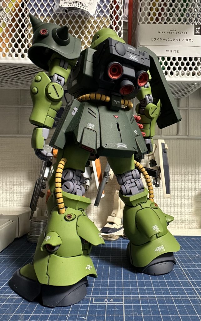 バックショット。フリッツヘルム仕様。MMP-80マシンガン装備。