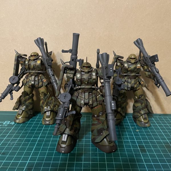 高機動型ザク地上用ジャブロー攻略用迷彩