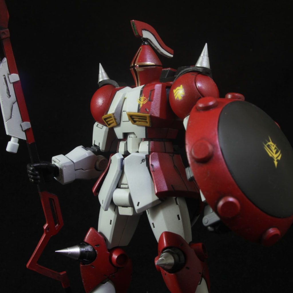ギャン　改造塗装作品　ギャンオーエースに ギャンエーオース&スキウレ改｜mazisaさんのガンプラ作品