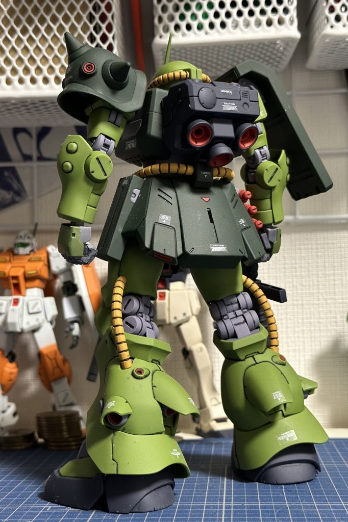 バックショット。ブレイドアンテナ仕様。MMP-80マシンガン装備。