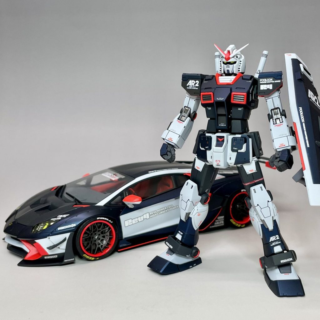 HG RX-78-2 ガンダム（アルファタウリ風）｜ステテコさんの