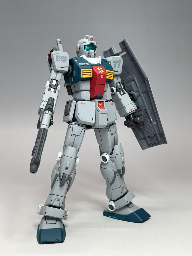 シールドの裏は本当は塗り分ければ良いのでしょうが、億劫になってしまいました。