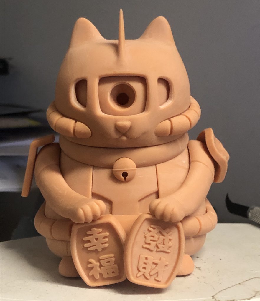 まねきねこZaku–5枚目/制作者：Sam Cho