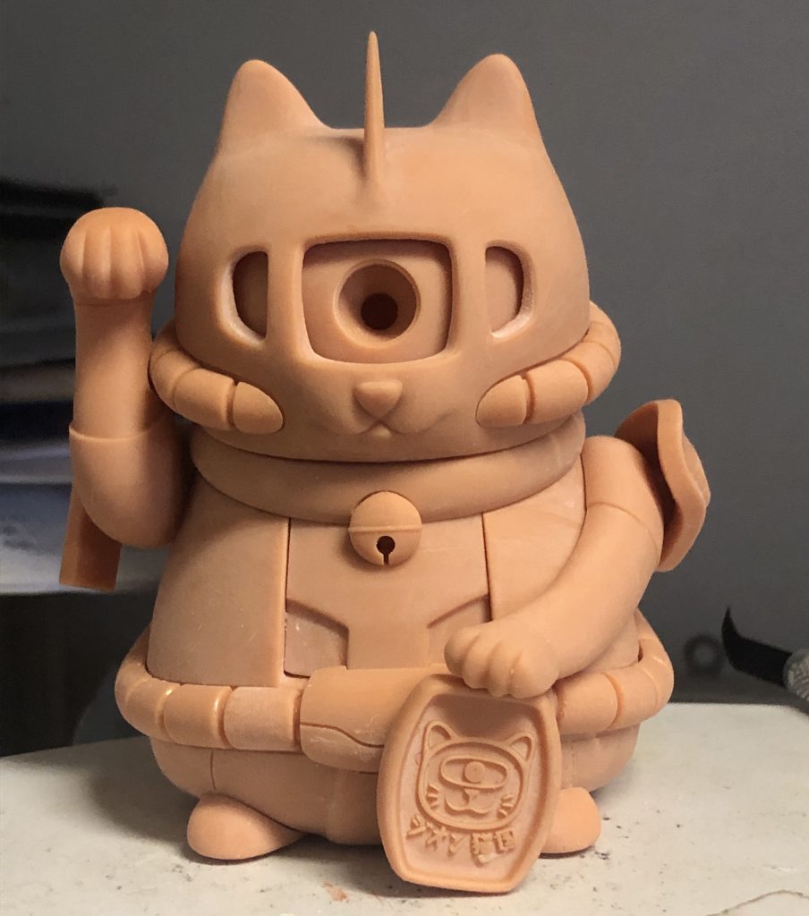 まねきねこZaku–2枚目/制作者：Sam Cho