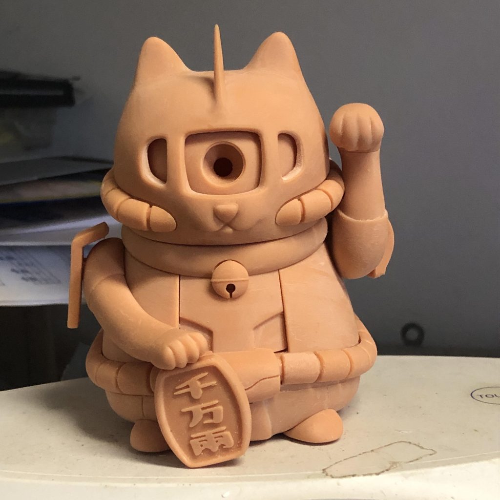 まねきねこZaku–3枚目/制作者：Sam Cho