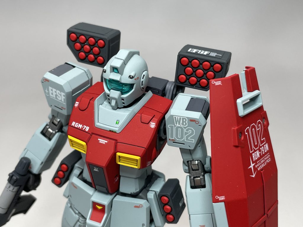 HG RGM-79 ジム（宇宙戦仕様）–2枚目/制作者：ステテコ