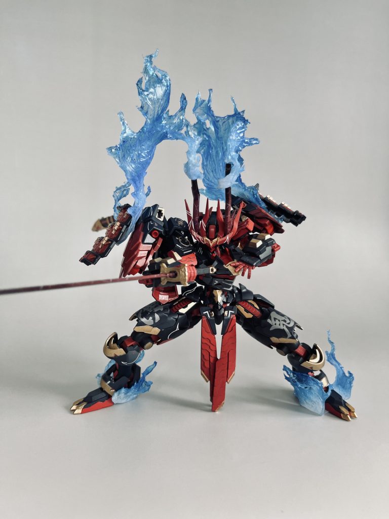 強化形態:オニビバースト攻撃力が大幅に上昇!敵の強固な防御をも切り裂く力を発揮する!!